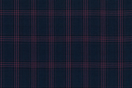 71117-2/10301 Purple Plaid Check On Blue Suit Fabric