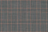 71119-2/10305 Grey Plaid W Mustard Check Vest Fabric