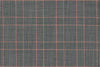 71119-2/10305 Grey Plaid W Mustard Check Jacket Fabric