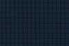 71120-3/10308 Black Check On Blue Birdseye Suit Fabric