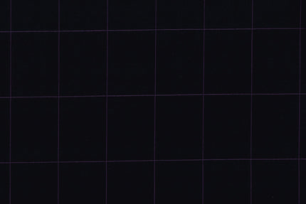71121-2/10311 Dark Blue With Purple Windowpane Jacket Fabric
