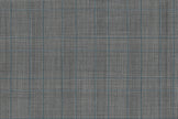 71123-1/10314 Blue Check On Grey Glen Plaid Suit Fabric