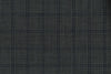71124-1/10339 Blue Plaid Check On Grey Suit Fabric
