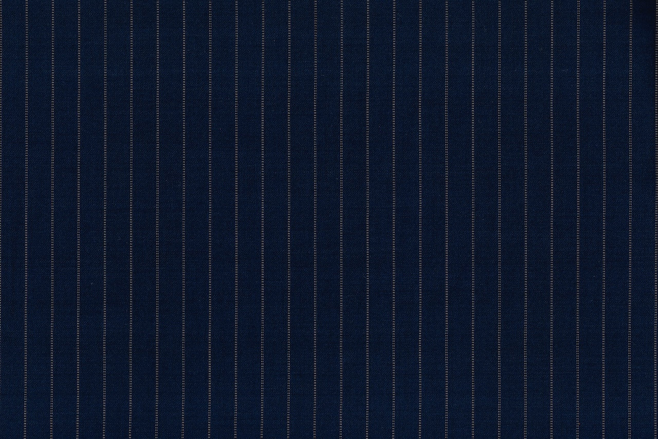71126-2/10343 Royal Blue Pin Stripe Suit Fabric