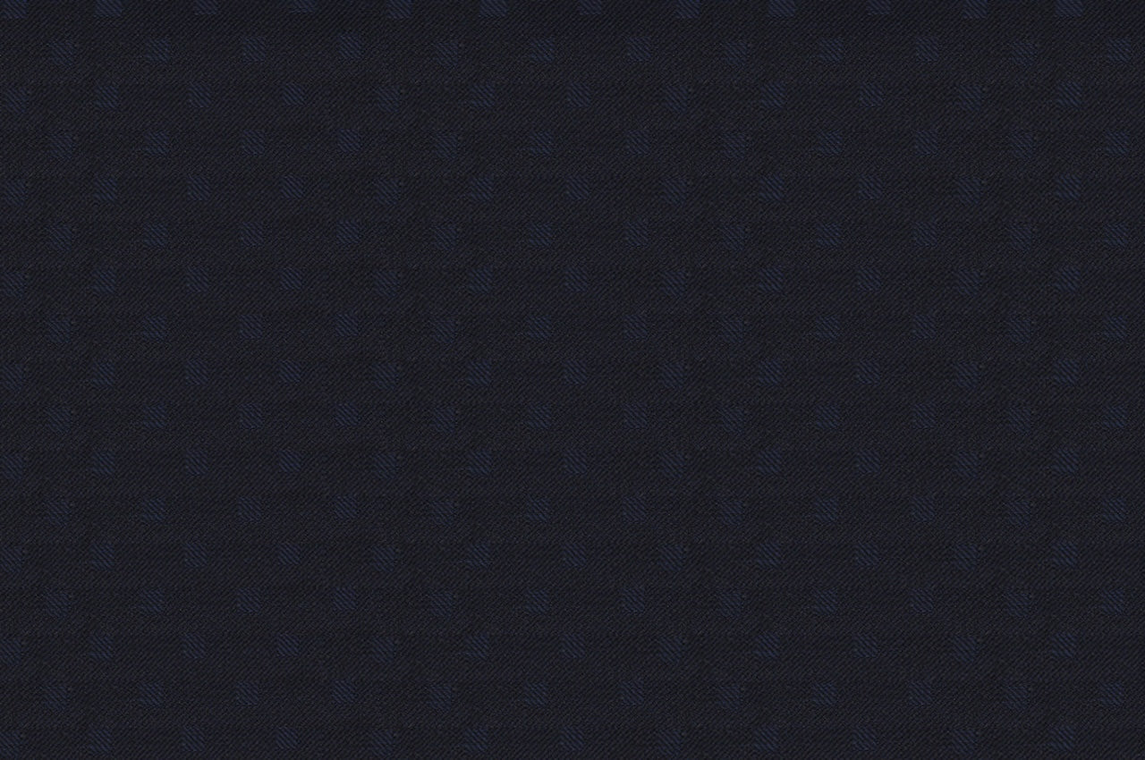 71130-2/10356 Double Tone Blue Polka Dot Jacket Fabric