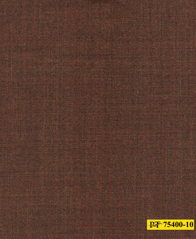 75400-10/P3-18133 Pecan Brown Plain Vest Fabric