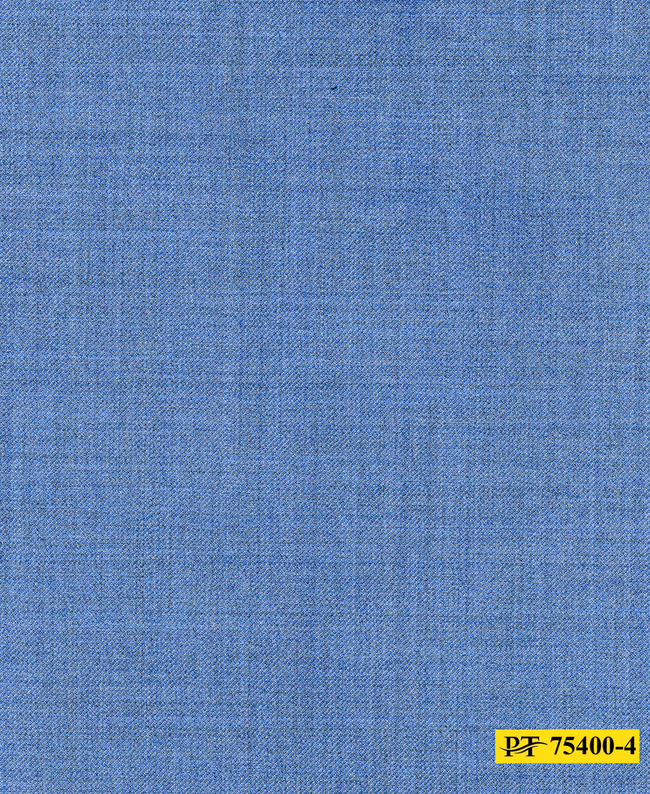 75400-4/P3-18127 Glaucous Blue Plain Suit Fabric