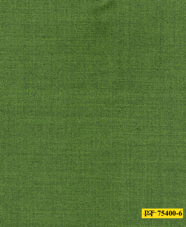 75400-6/P3-18129 Crocodile Green Plain Suit Fabric