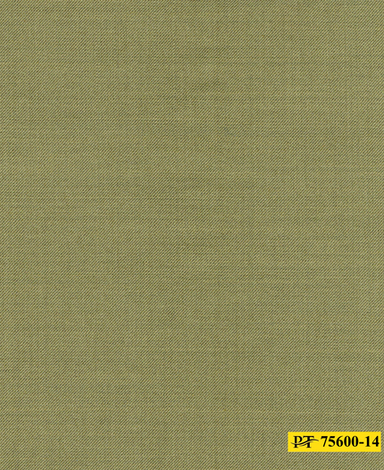 75600-14/P3-18094 Olive Bage Plain Suit Fabric