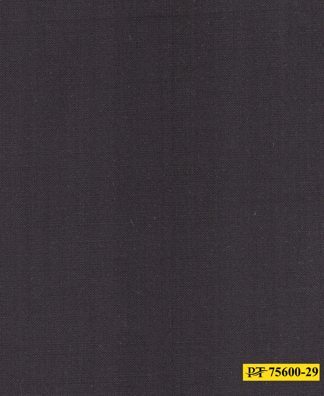 75600-29/P3-18109 Dark Brown Plain Suit Fabric