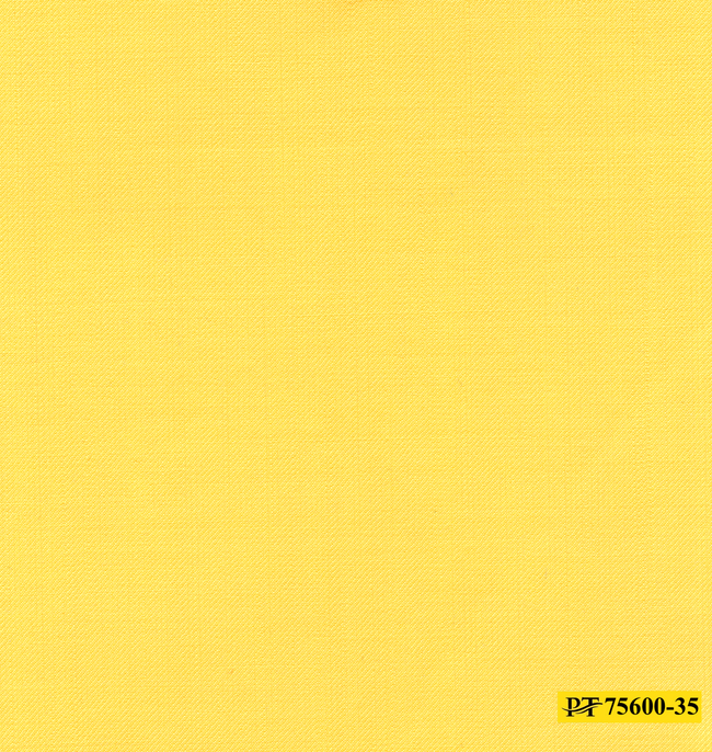 75600-35/P3-18115 Butter Yellow Plain Suit Fabric