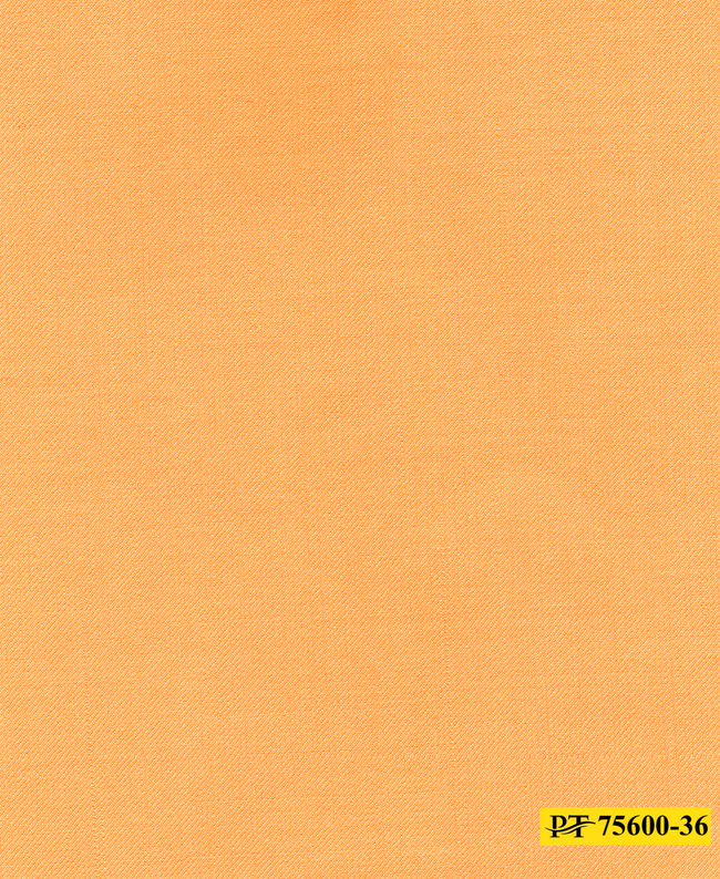 75600-36/P3-18116 Carrot Orange Plain Suit Fabric