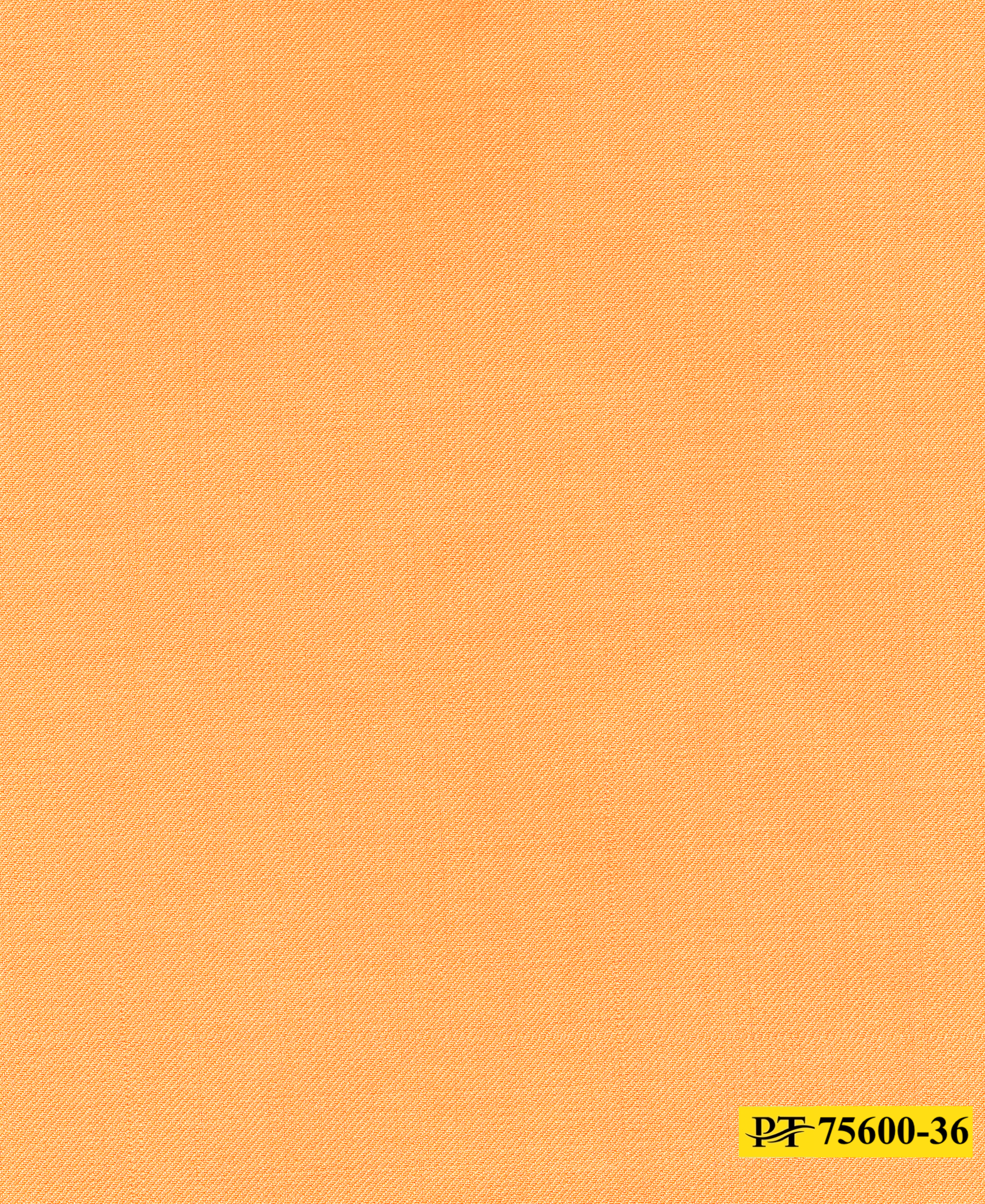 75600-36/P3-18116 Carrot Orange Plain Vest Fabric