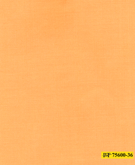 75600-36/P3-18116 Carrot Orange Plain Jacket Fabric