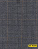 802001/P3-20892 Grey With Black and Brown Check Suit Fabric
