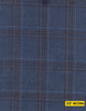 802006/P3-20897 Yale Blue With Plum and Ligh Blue Check Suit Fabric