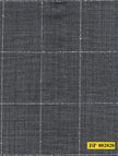 802020/P3-20911 Dark Grey With White Check Suit Fabric