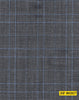 802027/P3-20918 Grey With Light Blue Check Jacket Fabric
