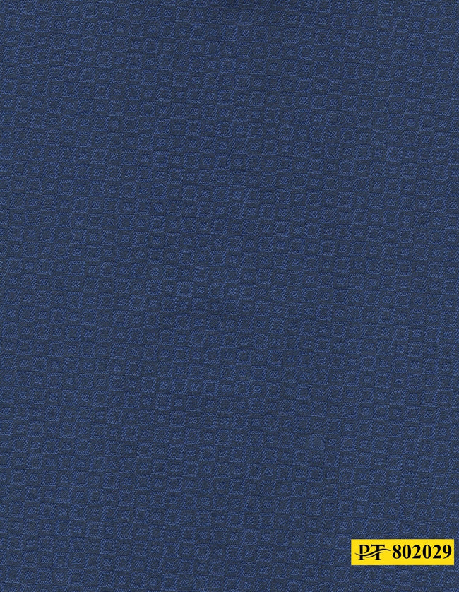 802029/P3-20920 Navy Blue Pattern Jacket Fabric