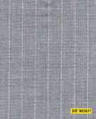 802037/P3-20928 Silver Grey With White Stripe Suit Fabric