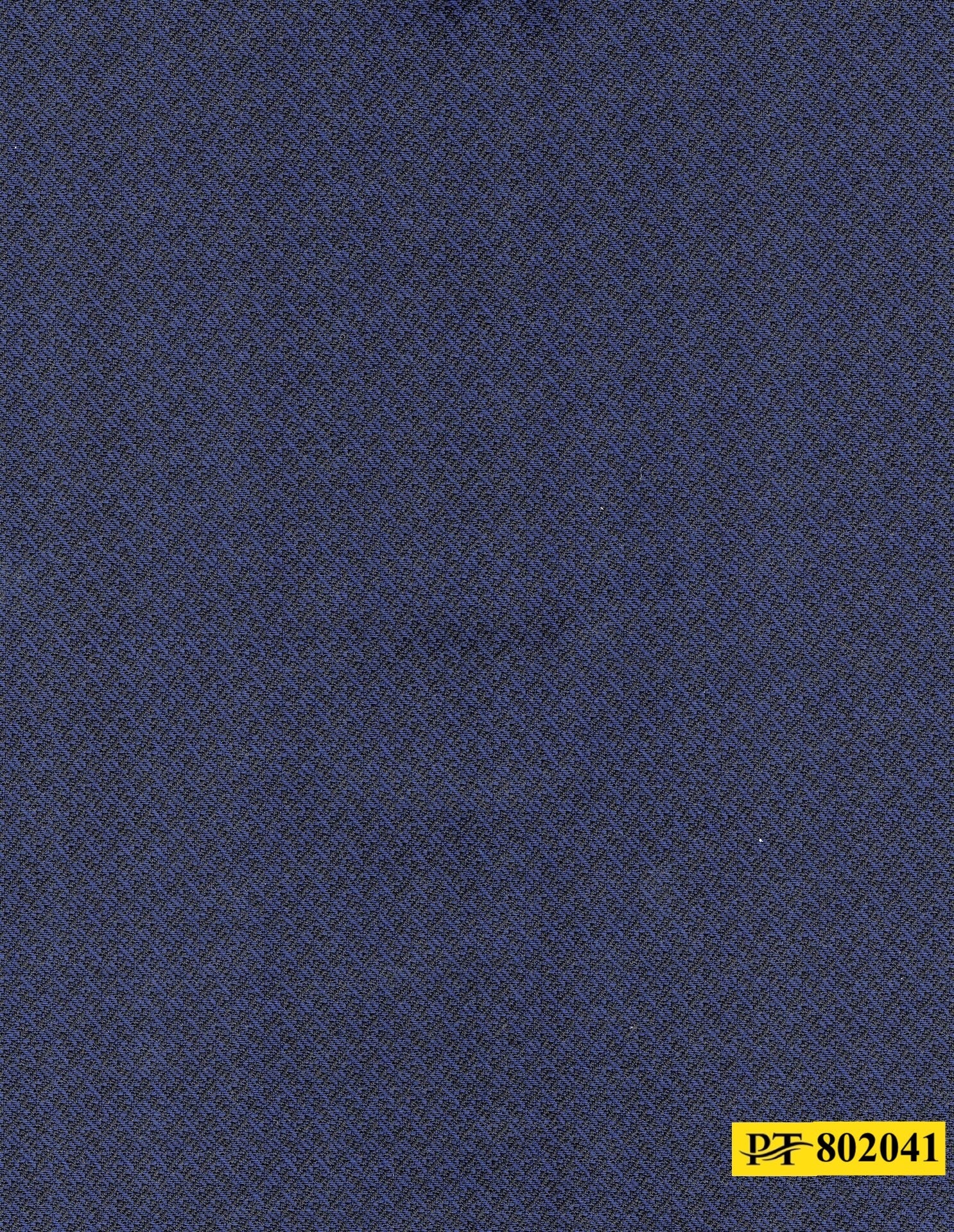 802041/P3-20932 Navy Blue Pattern Jacket Fabric