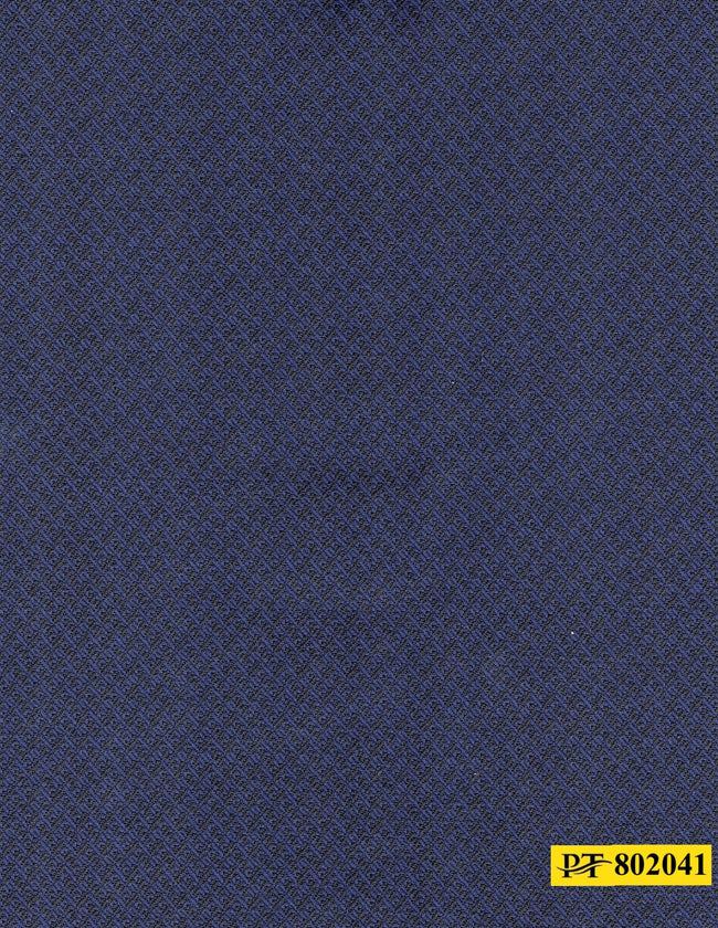 802041/P3-20932 Navy Blue Pattern Pants Fabric