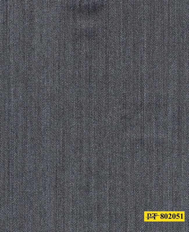802051/P3-20942 Grey Herringbone Jacket Fabric