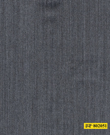 802051/P3-20942 Grey Herringbone Suit Fabric