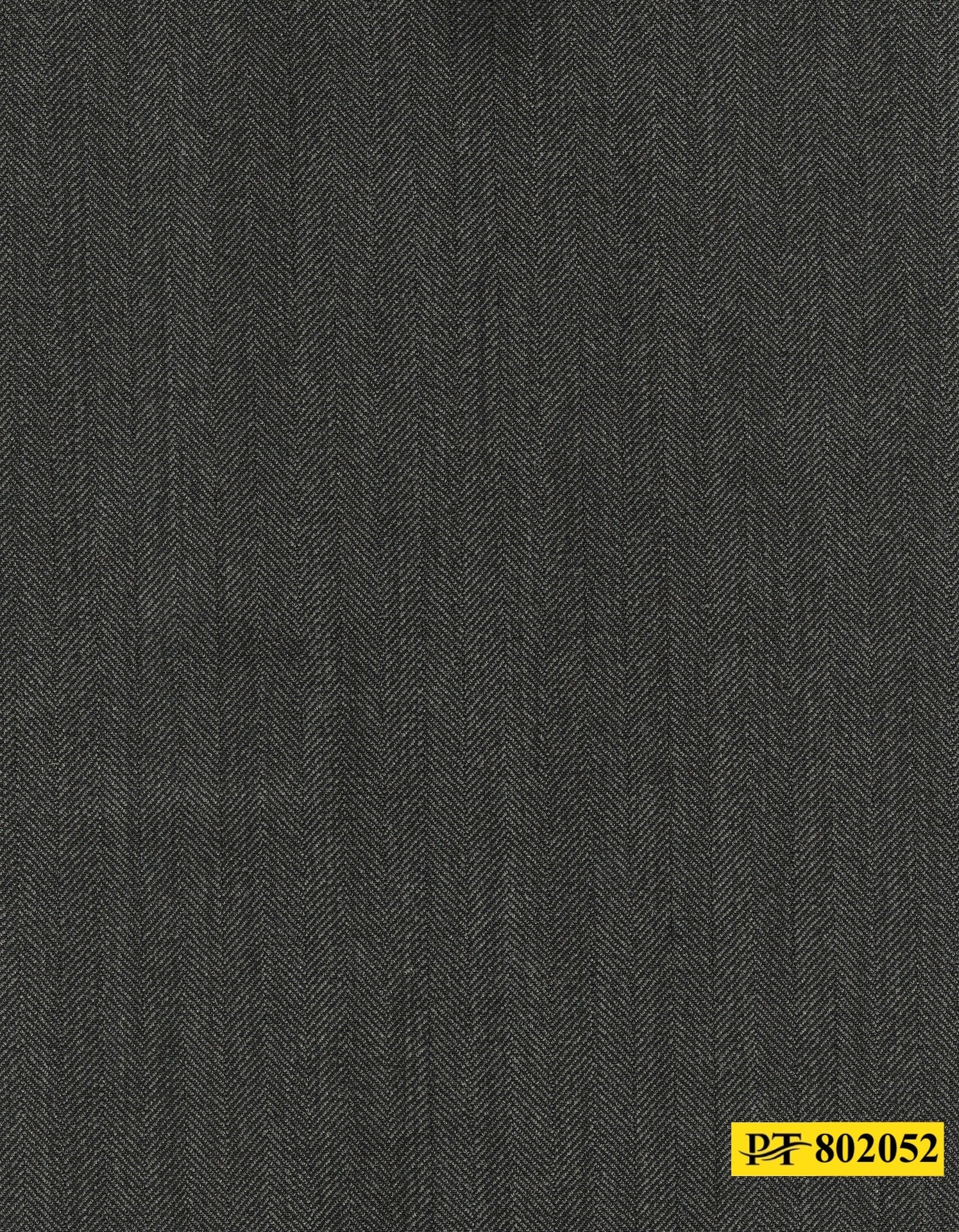 802052/P3-20943 Dark Grey Herringbone Jacket Fabric