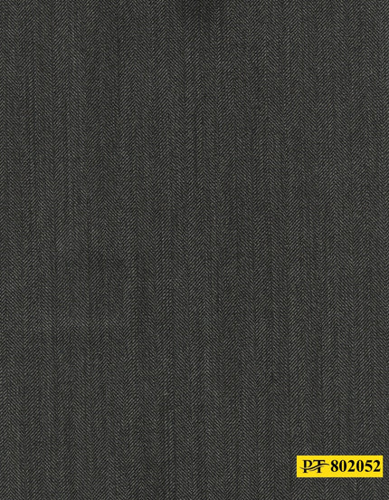802052/P3-20943 Dark Grey Herringbone Jacket Fabric