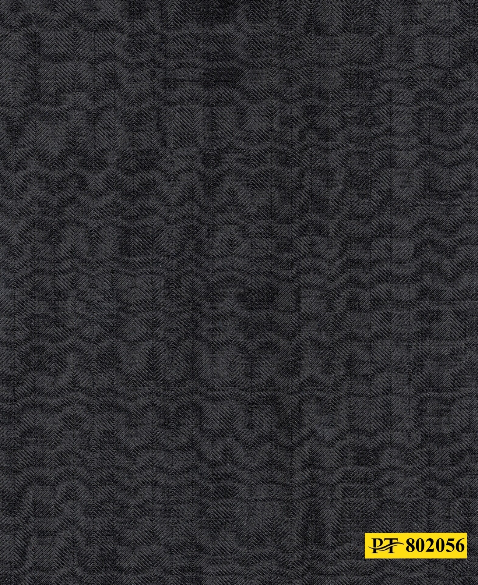 802056/P3-20947 Black Herringbone Jacket Fabric