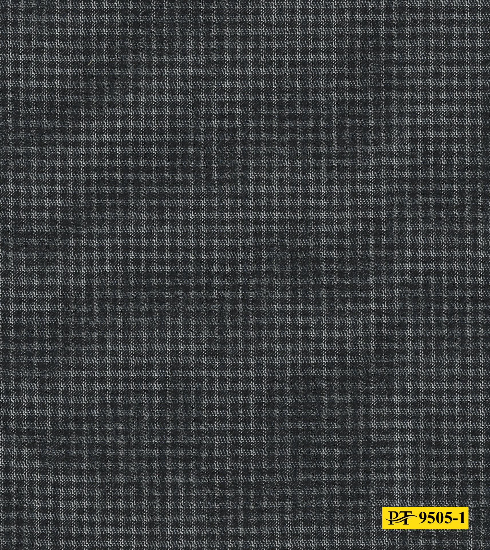 9505-1/P4-18168 Grey With White Check Suit Fabric