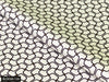 COLOR 126/BLOOM 126 Black and White Printed Fine Giza Cotton Shirting Fabric