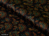 COLOR 47/BLOOM 47 Black and Red Bird Printed Fine Giza Cotton Shirting Fabric