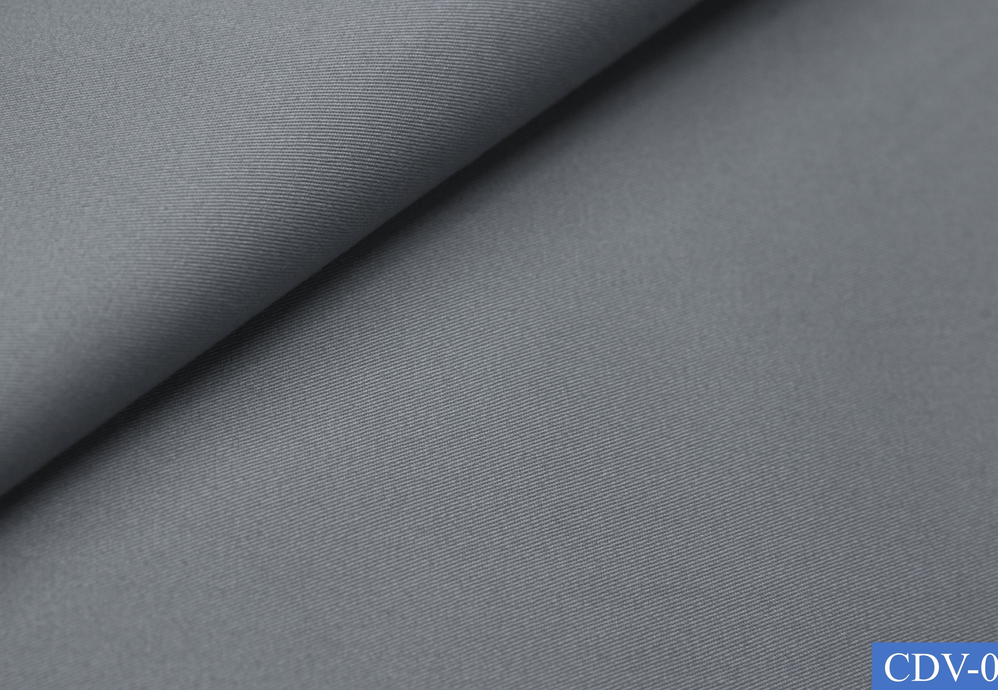 CDV-4/M2-21402 Steel Grey Solid Pants Fabric