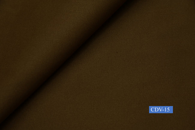 CDV-15/M2-21413 Peanut Brown Solid Pants Fabric
