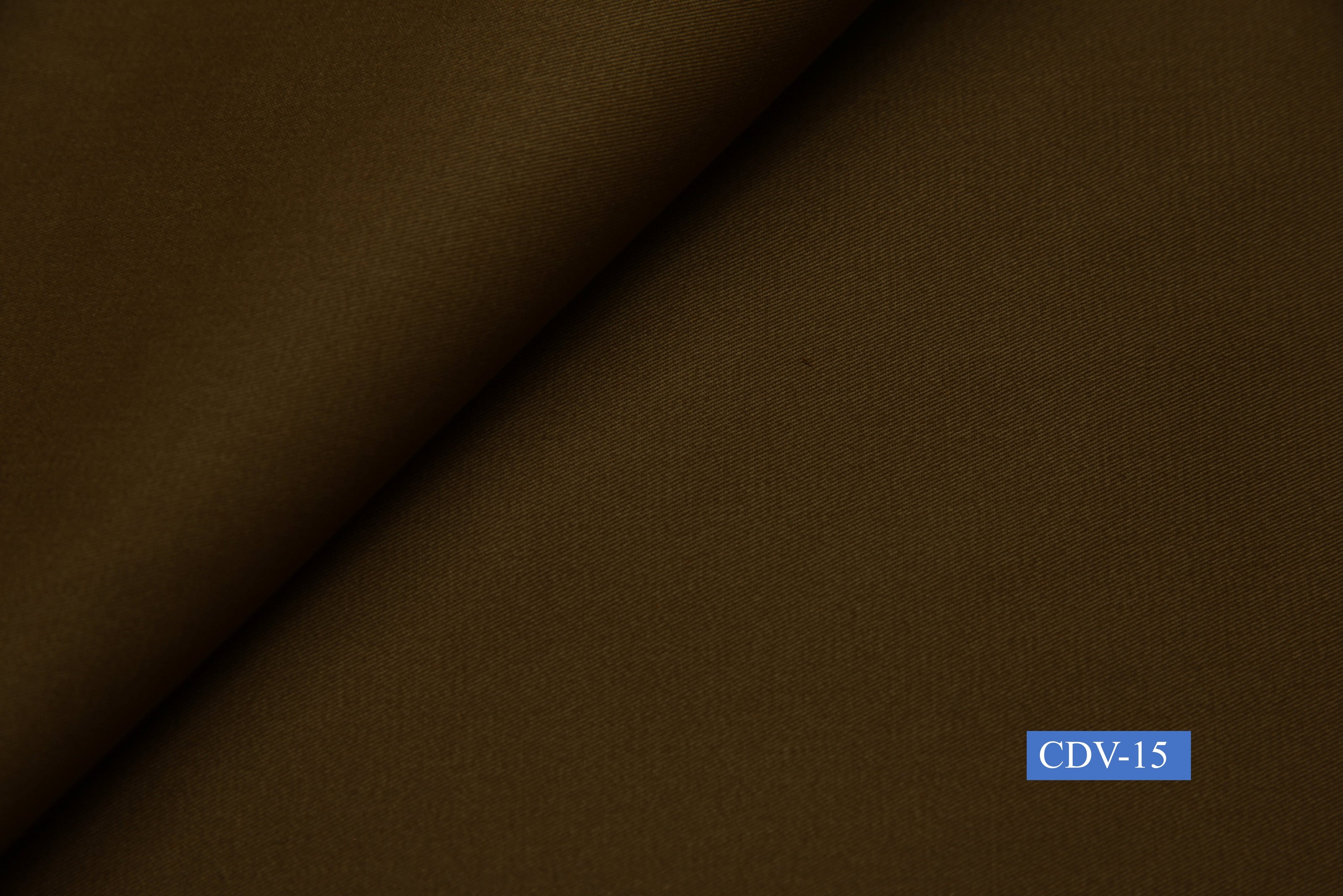 CDV-15/M2-21413 Peanut Brown Solid Vest Fabric