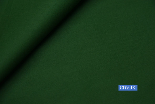 CDV-18/M2-21416 Green Solid Pants Fabric