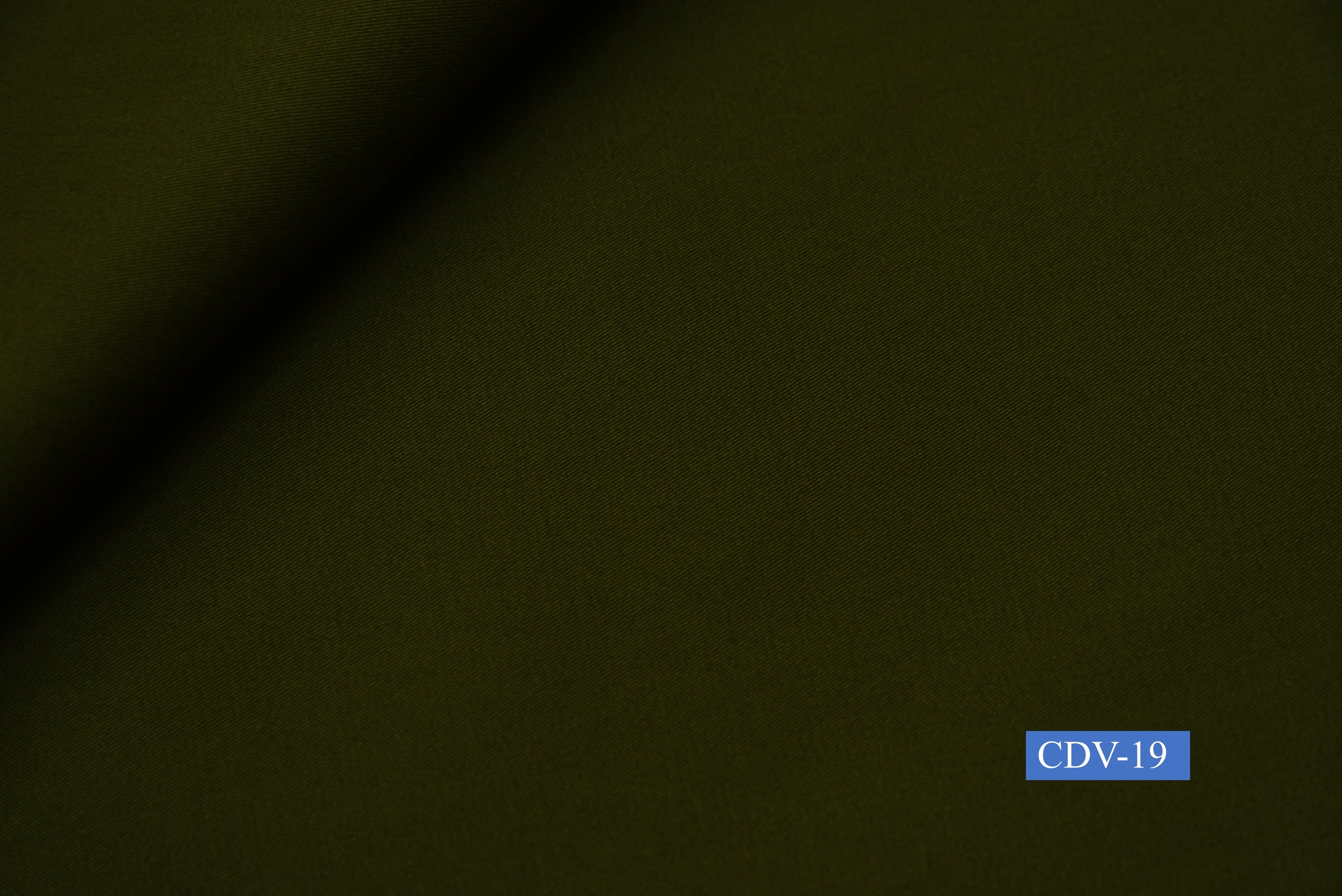 CDV-19/M2-21417 Dark Army Green Solid Vest Fabric