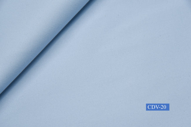CDV-20/M2-21418 Powder Blue Solid Vest Fabric