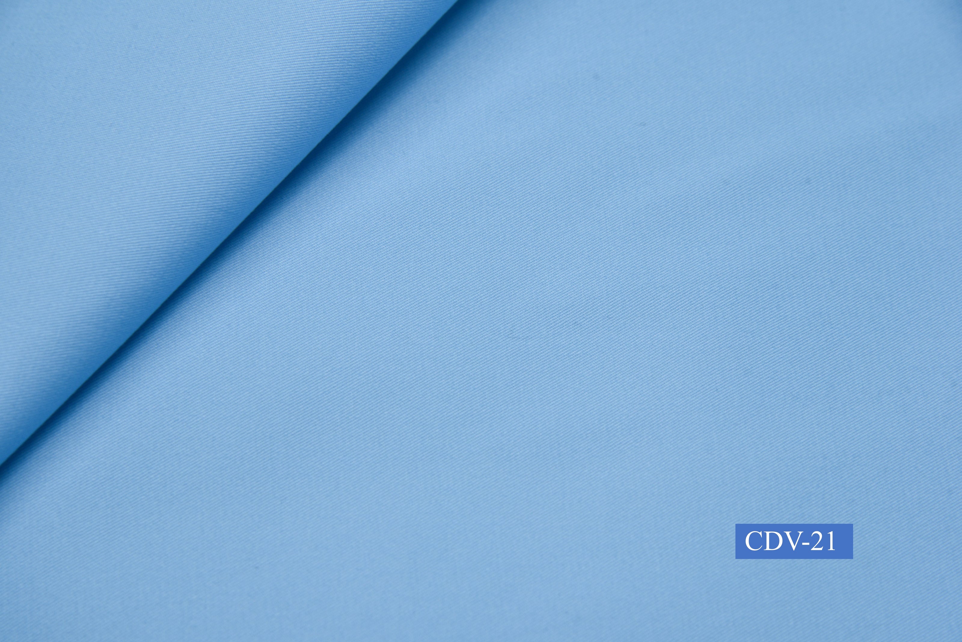 CDV-21/M2-21419 Sky Blue Solid Vest Fabric