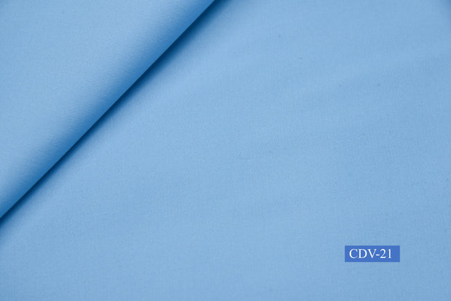 CDV-21/M2-21419 Sky Blue Solid Vest Fabric