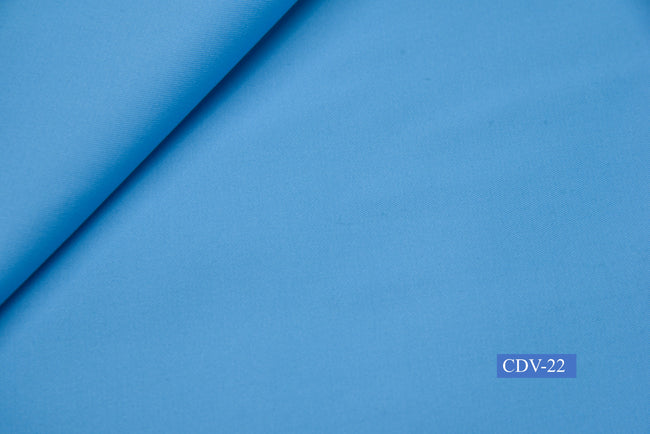 CDV-22/M2-21420 Baby Blue Solid Pants Fabric