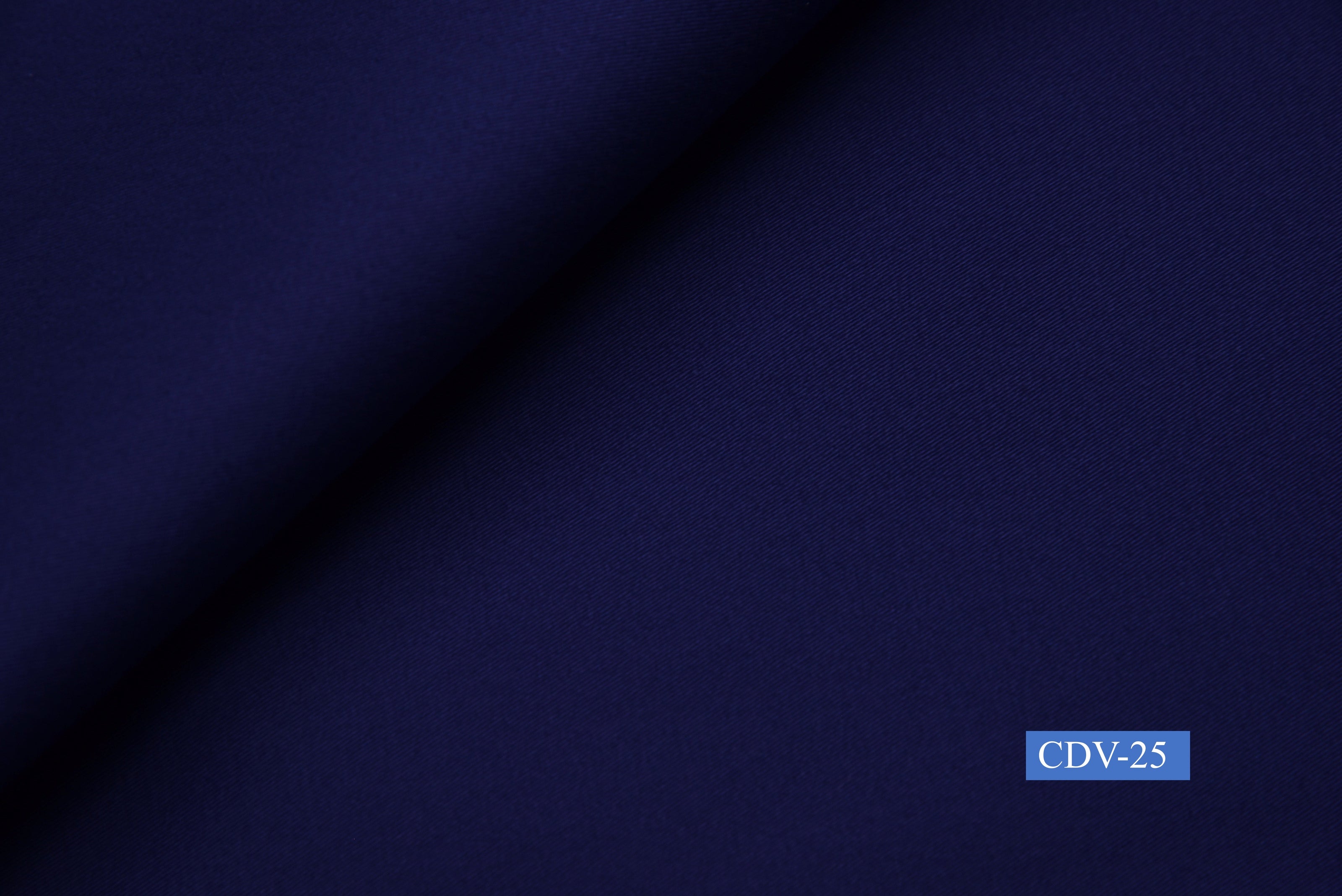 CDV-25/M2-21423 Navy Blue Solid Vest Fabric