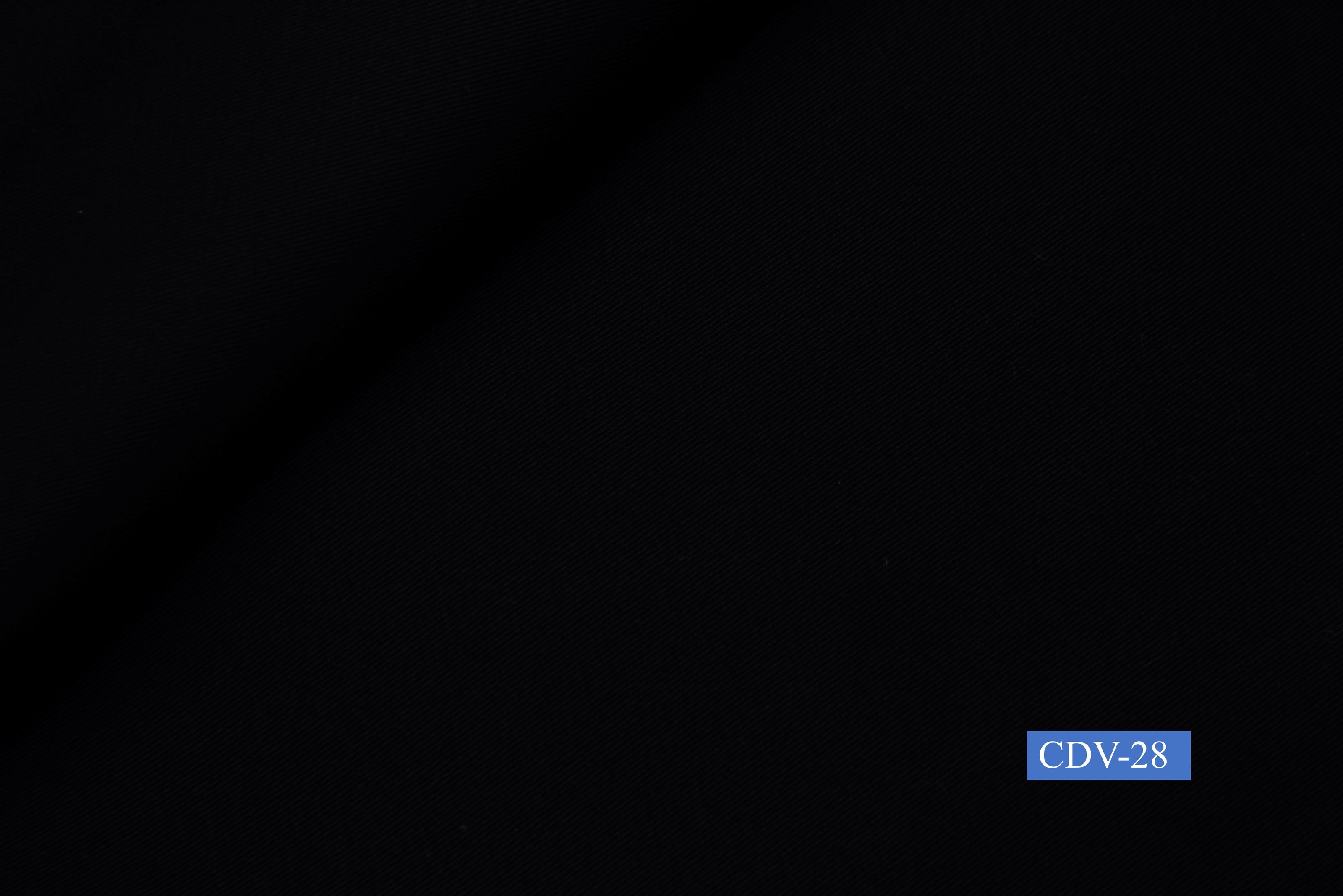 CDV-28/M2-21426 Black Solid Pants Fabric