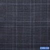 CSW-110/V3-19070 Ash Blue Plaid Pants Fabric