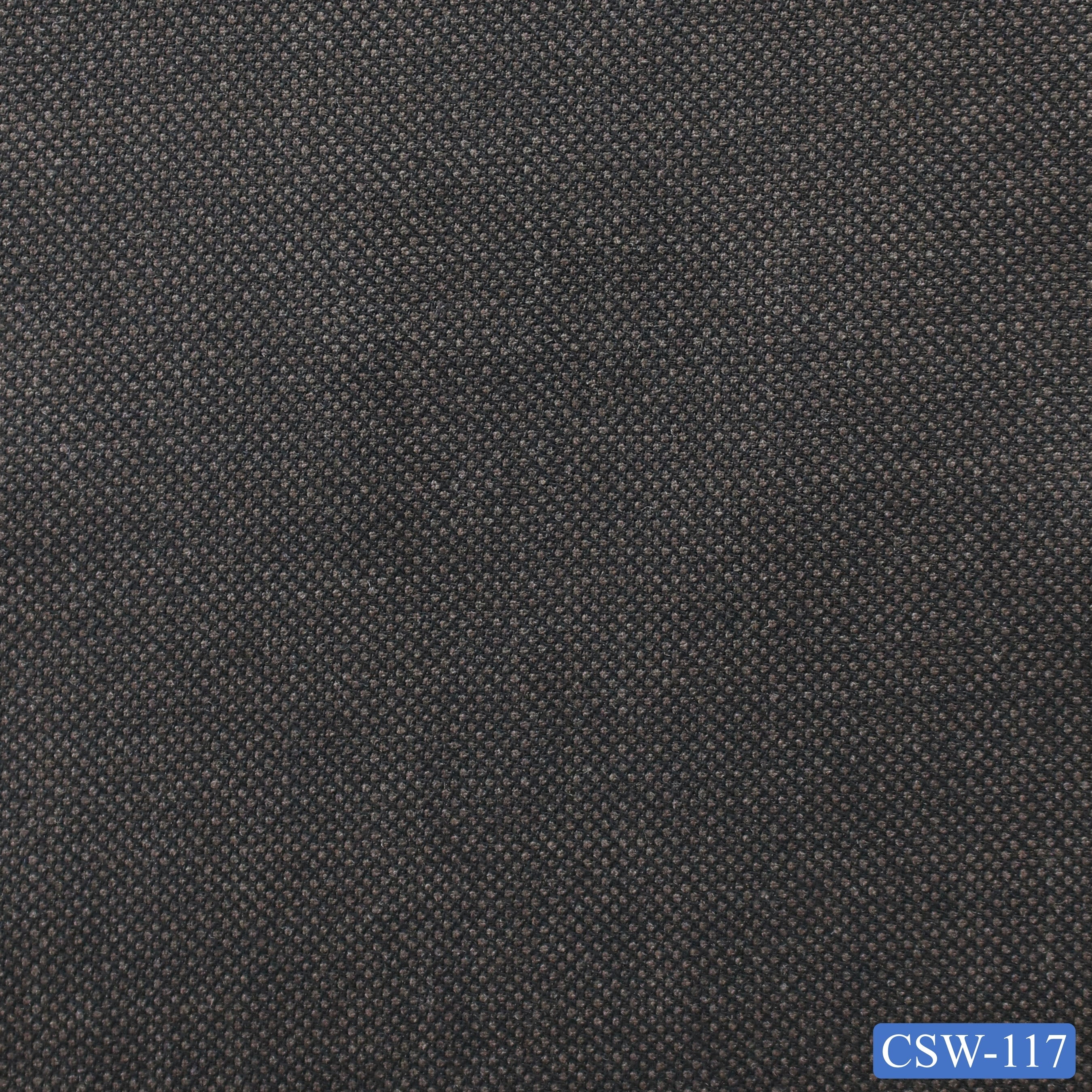 CSW-117/V3-19077 Brown Birdseye Jacket Fabric