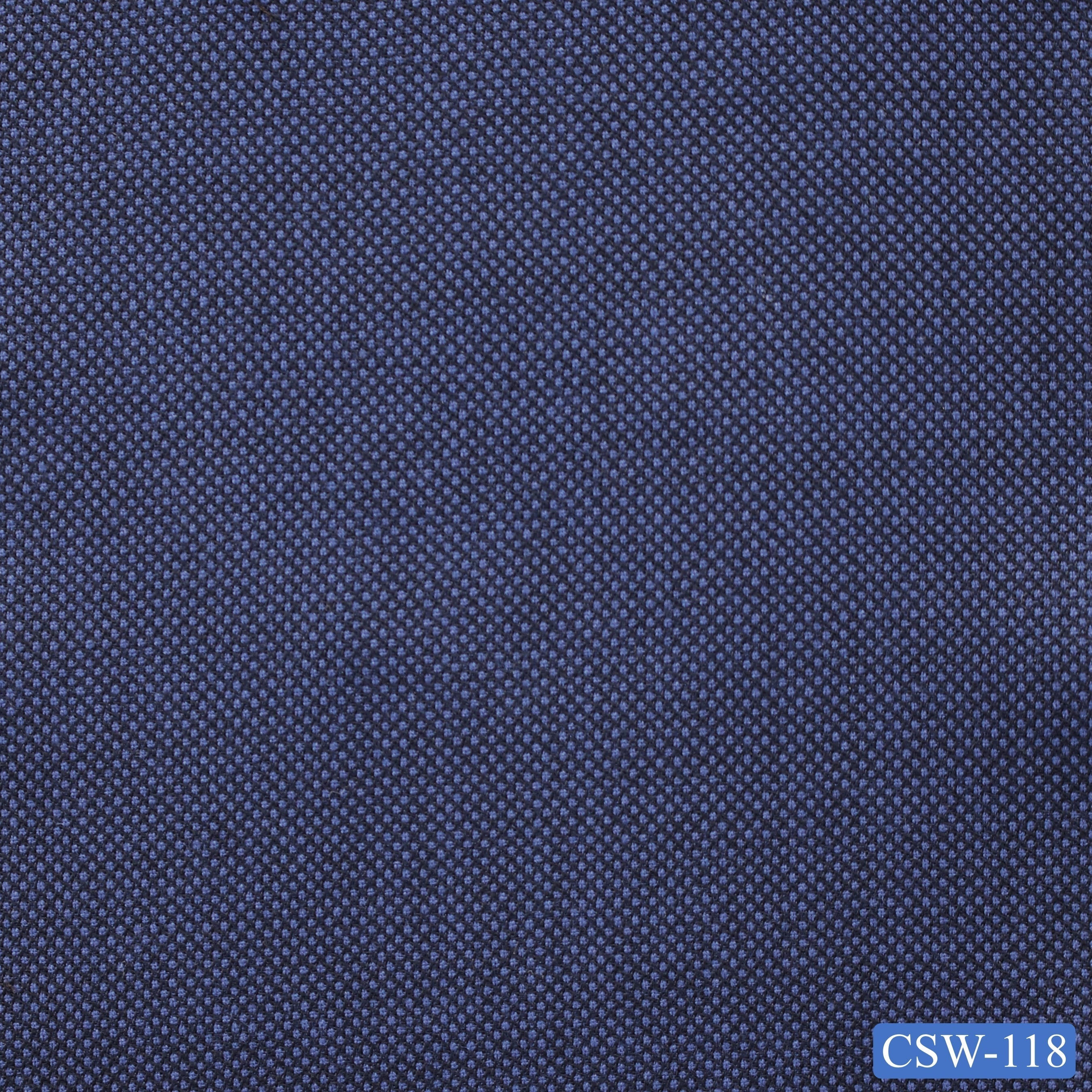 CSW-118/V3-19078 Blue Birdseye Vest Fabric