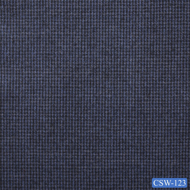 CSW-123/V3-19083 Ash Blue Houndstooth Pants Fabric