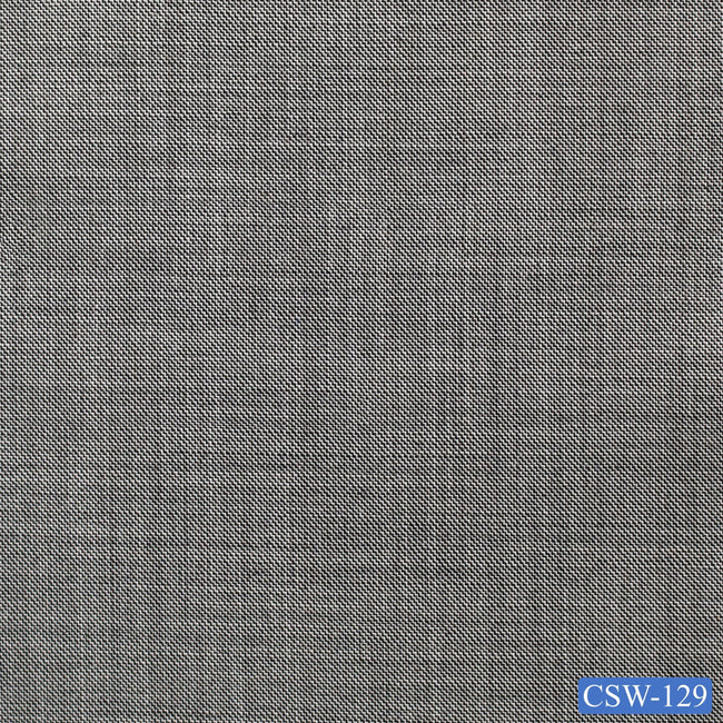 CSW-129/V3-19089 Light Grey Sharkskin Pants Fabric